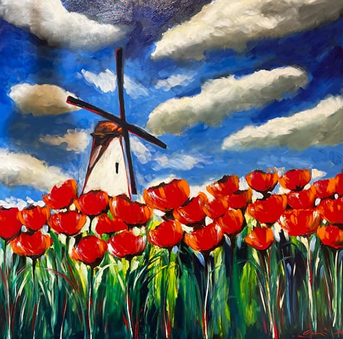 Bright Poppies